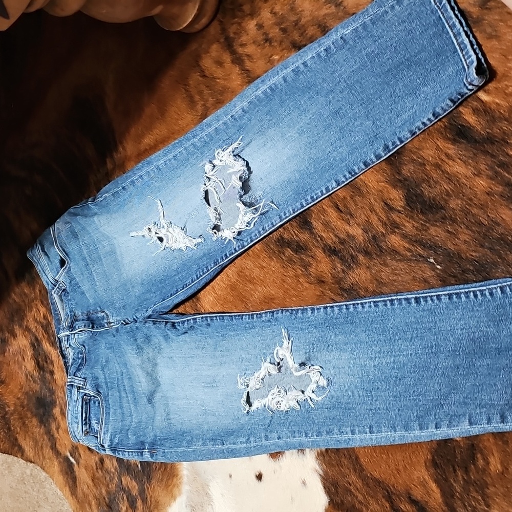 Distressed Jeans